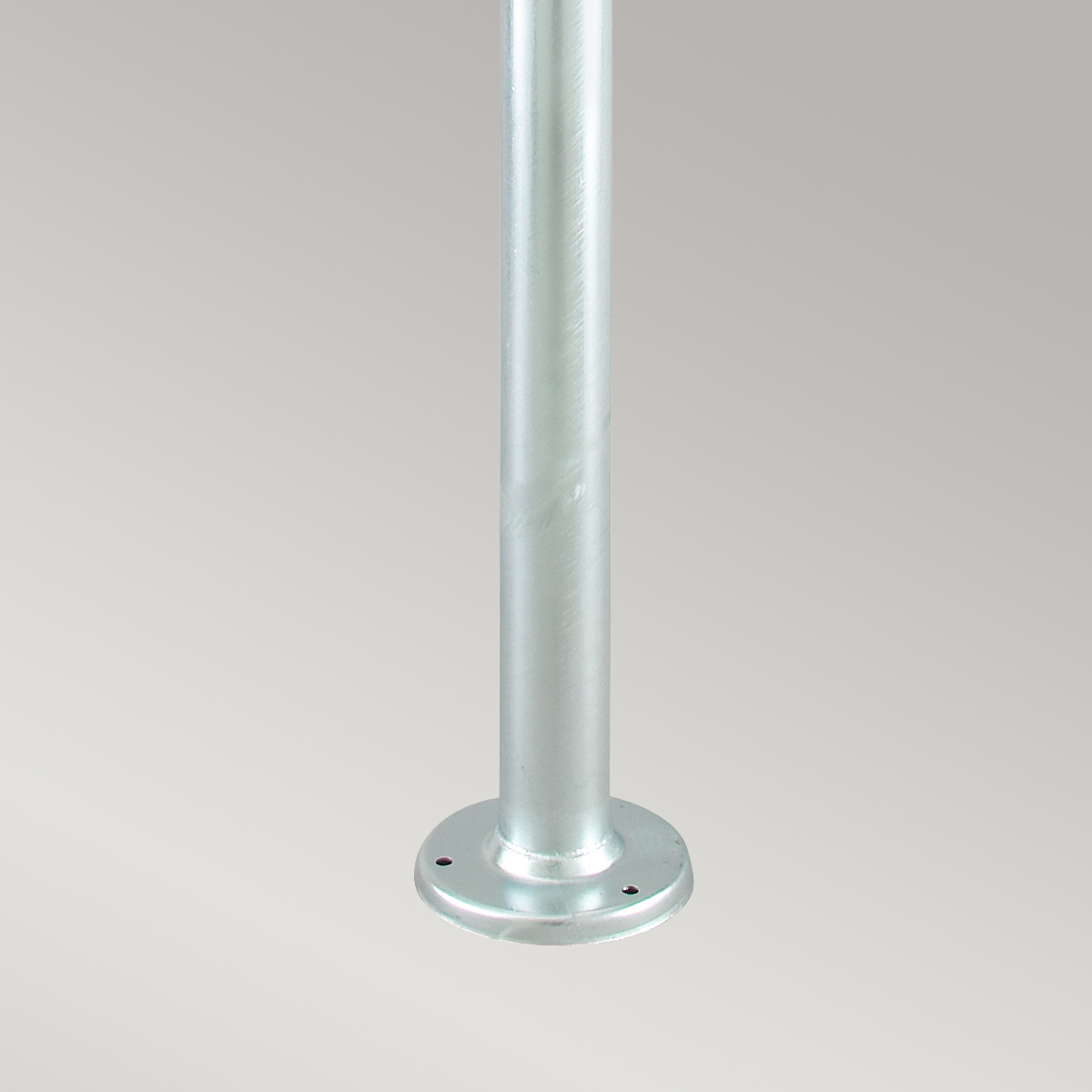 Farholt Bay Twin Head Galvanised Outdoor Lamp Post Farholt Bay Twin Head Galvanised Outdoor Lamp Post — detail view