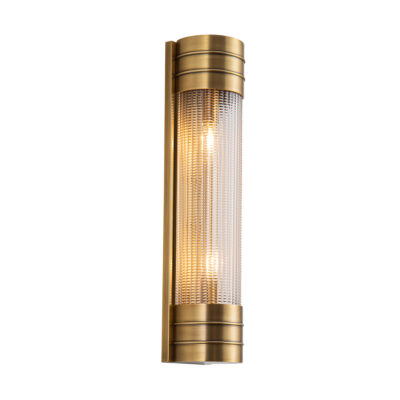 Farncote Art Deco Wall Light Vintage Brass
