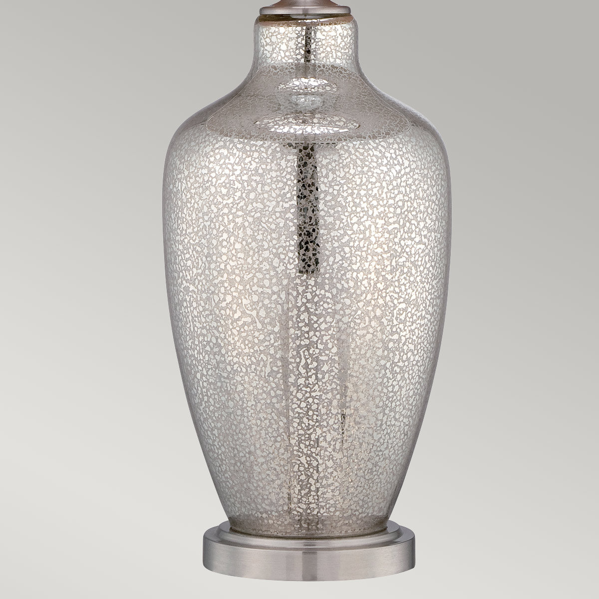 Farraday Hamptons Table Lamp Speckled Mercury Glass Farraday Hamptons Table Lamp Speckled Mercury Glass — detail view