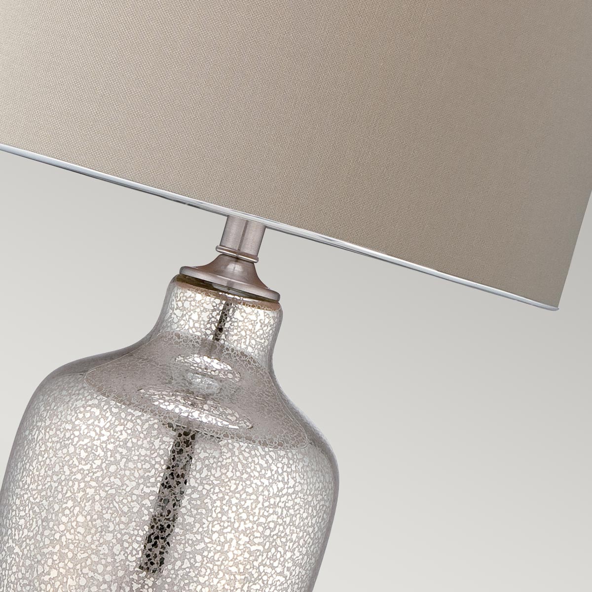 Farraday Hamptons Table Lamp Speckled Mercury Glass Farraday Hamptons Table Lamp Speckled Mercury Glass — detail view