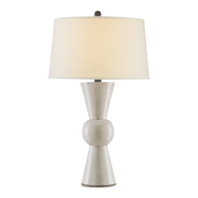 Farringstone Teal French Provincial Table Lamp Antique White