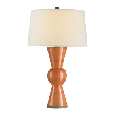 Farringstone Teal Table Lamp in Orange