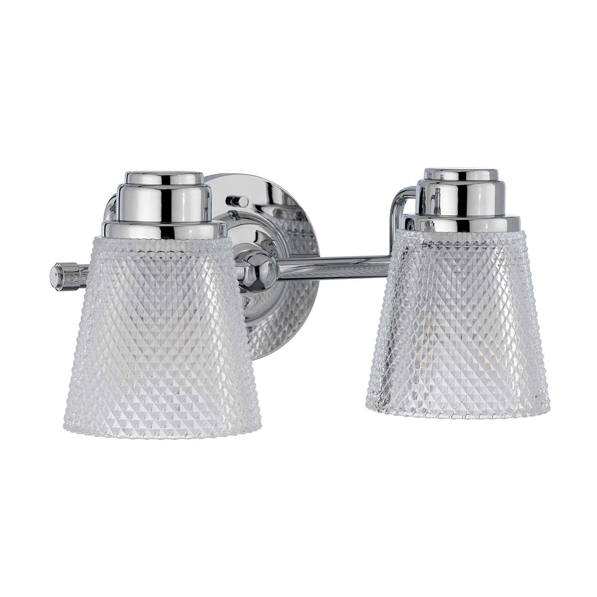 Fenmore Traditional 2 Light Wall Light Polished Chrome Fenmore Traditional 2 Light Wall Light Polished Chrome