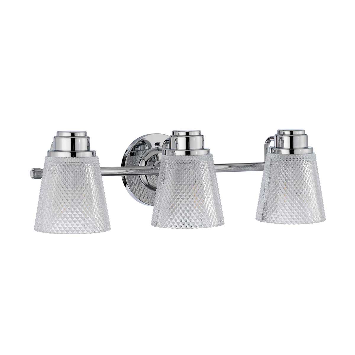 Fenmore Traditional 3 Light Wall Light Polished Chrome Fenmore Traditional 3 Light Wall Light Polished Chrome