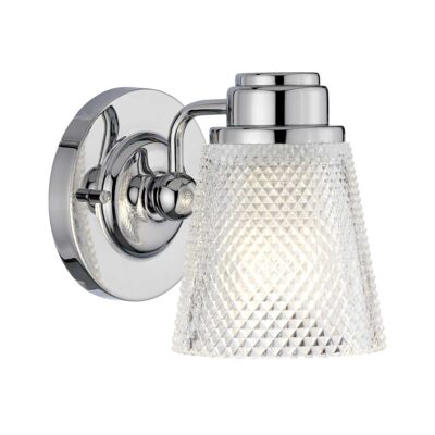 Fenmore Traditional Wall Light Polished Chrome