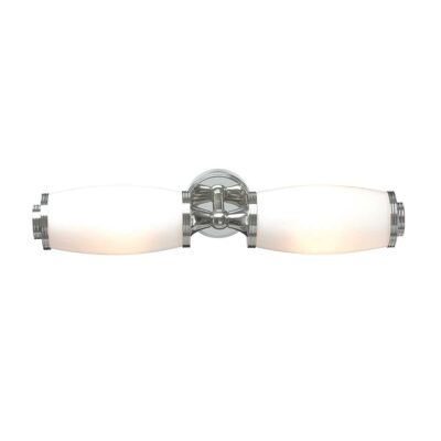 Fenwick Row Hamptons Double Wall Light Polished Chrome