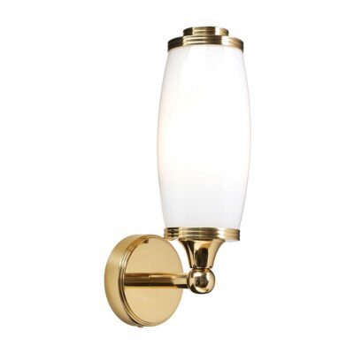 Fenwick Row Hamptons Wall Light Polished Brass