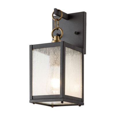Fenwick Vale Carriage Outdoor Wall Light Weathered Zinc