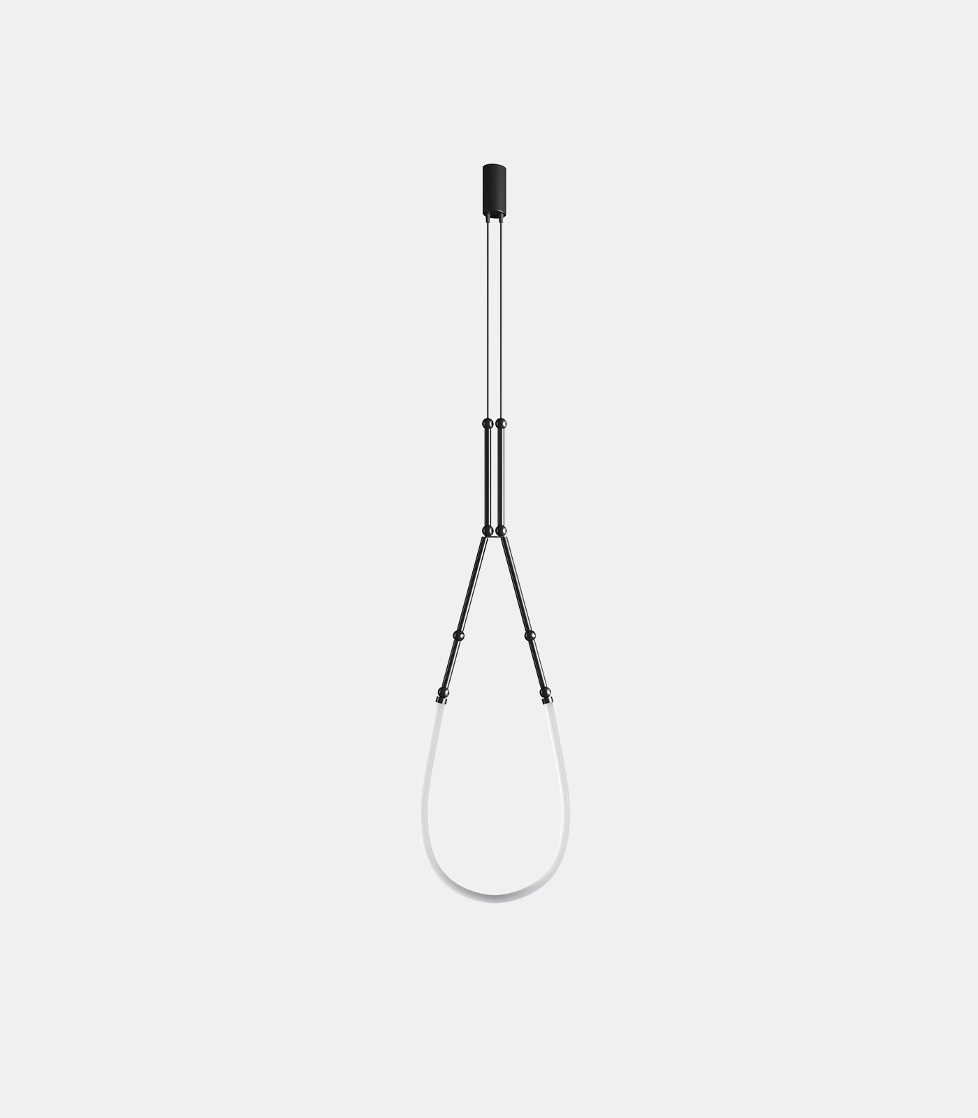Ferndown Contemporary Teardrop Outdoor Pendant Light