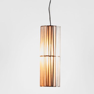 Fleetridge French Provincial Ribbed Glass Ceiling Pendant