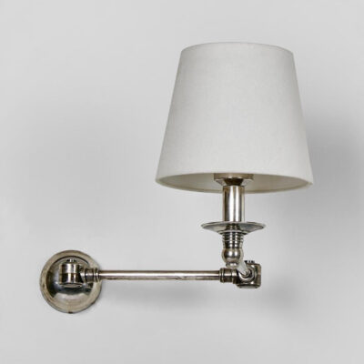 Fleetwood Swing Arm Wall Light Silver