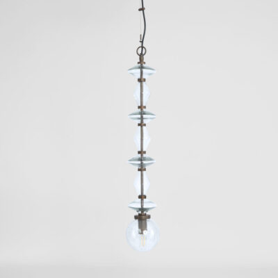 Frostwick French Provincial Beaded Glass Ceiling Pendant
