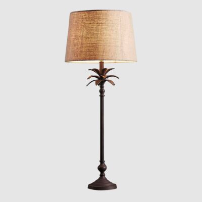 Gainsborough French Provincial Palm Tree Table Lamp Base Bronze