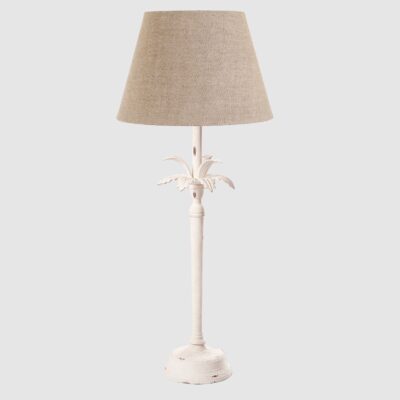 Gainsborough Hamptons Palm Table Lamp Base White