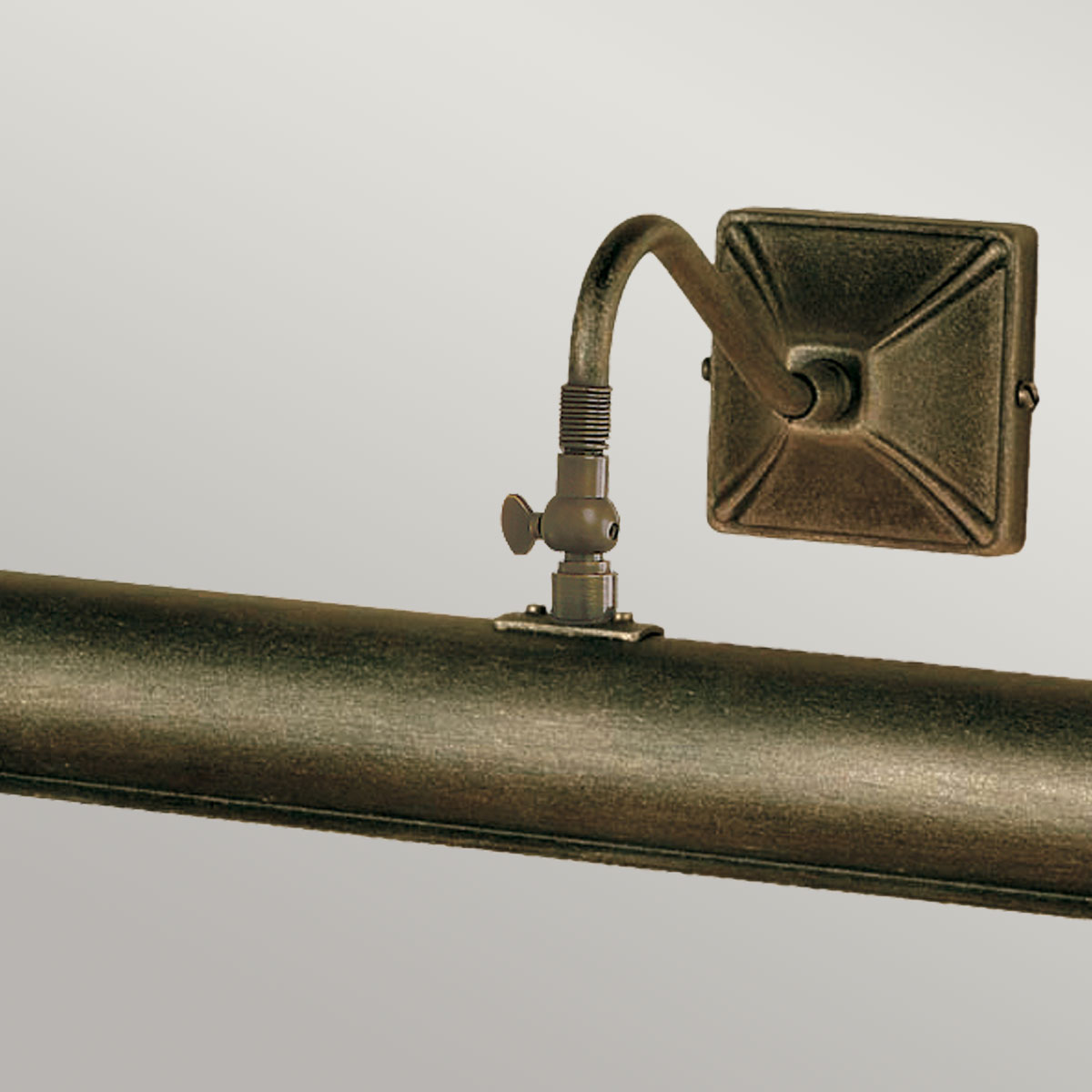 Gallery Beam Traditional Picture Light Black and Gold Gallery Beam Traditional Picture Light Black and Gold — detail view