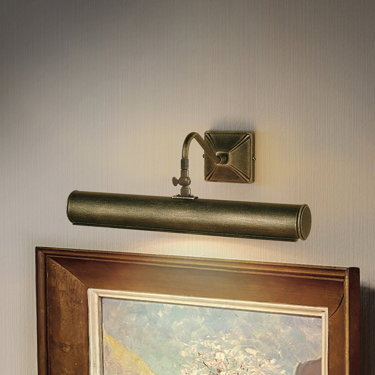 Gallery Beam Traditional Picture Light Black and Gold Gallery Beam Traditional Picture Light Black and Gold — lifestyle
