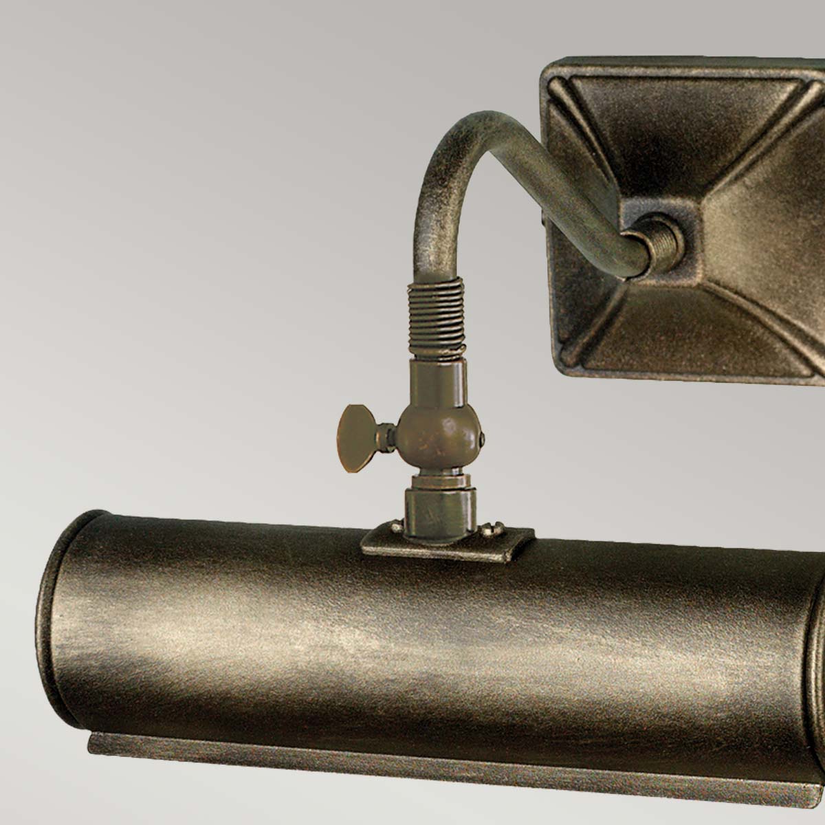 Gallery Beam Traditional Small Picture Light Black and Gold Gallery Beam Traditional Small Picture Light Black and Gold — detail view