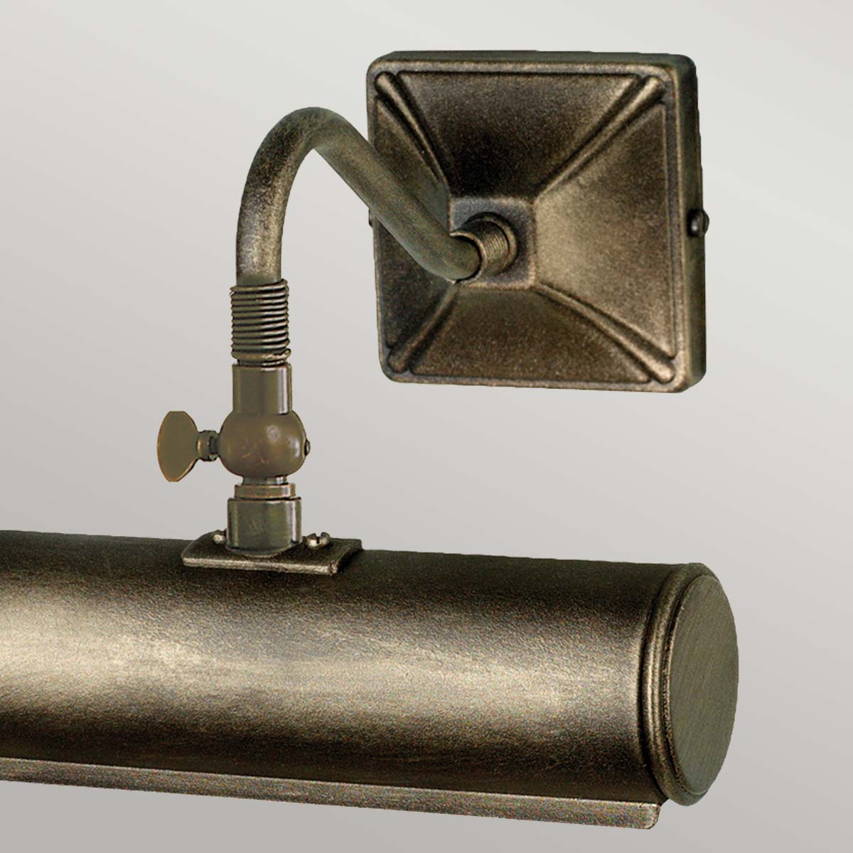 Gallery Beam Traditional Small Picture Light Black and Gold Gallery Beam Traditional Small Picture Light Black and Gold — detail view