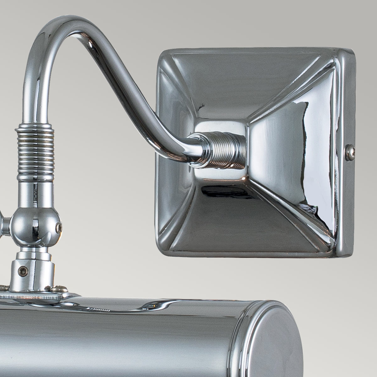 Gallery Beam Traditional Small Picture Light Polished Chrome Gallery Beam Traditional Small Picture Light Polished Chrome — detail view