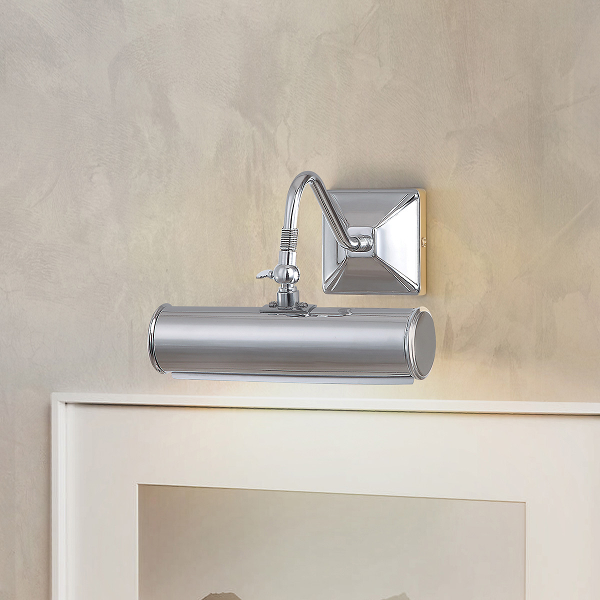 Gallery Beam Traditional Small Picture Light Polished Chrome Gallery Beam Traditional Small Picture Light Polished Chrome — lifestyle