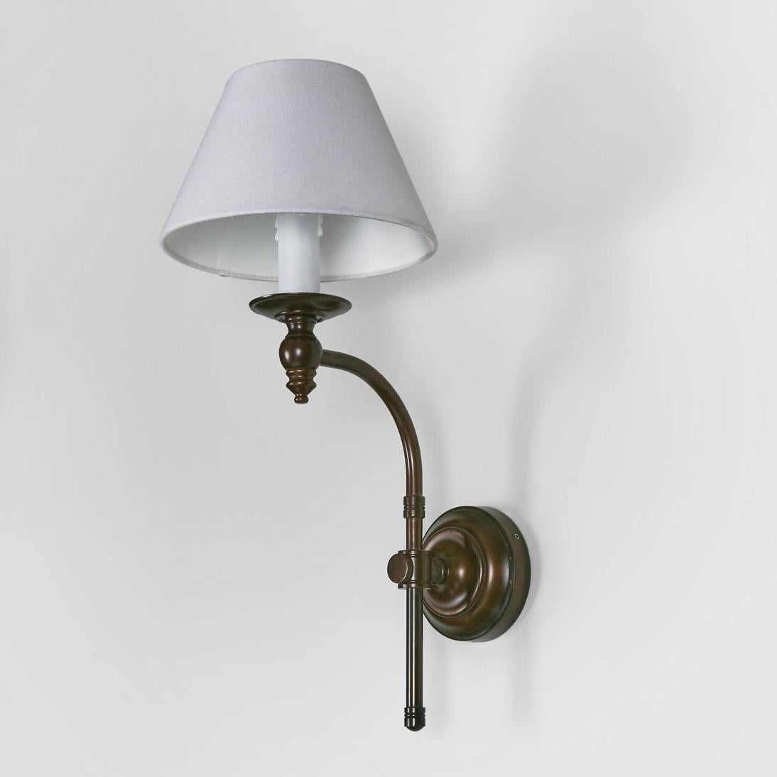 Gillingham French Provincial Curved Wall Light Bronze Gillingham French Provincial Curved Wall Light Bronze