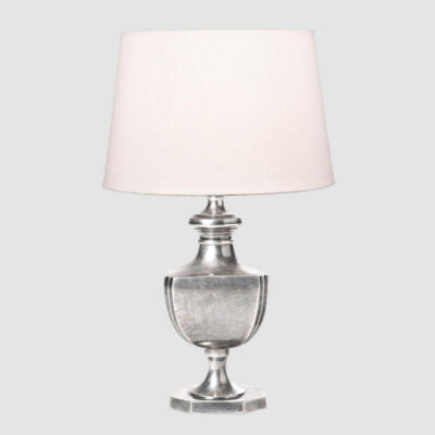 Glenmore French Provincial Urn Table Lamp Base Antique Silver