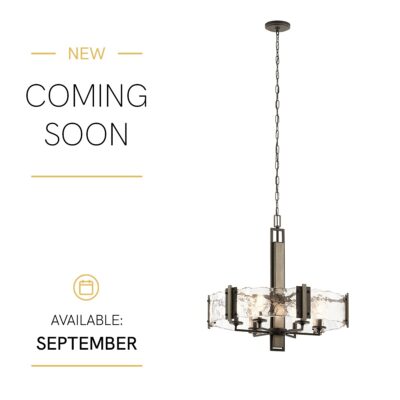 Glenmuir Heritage Drum Chandelier in Old Bronze and Wood Effect
