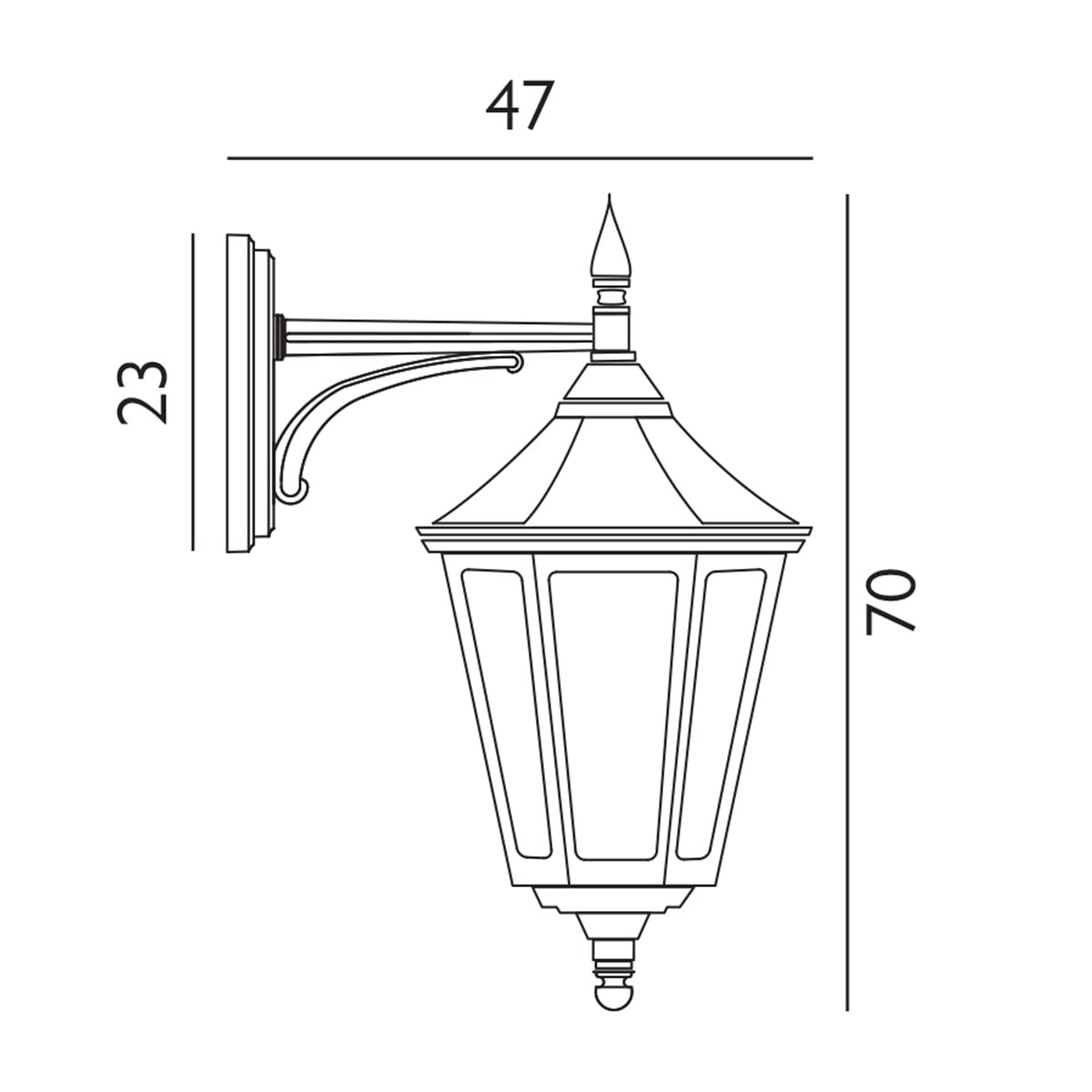 Glenrowan Gate Traditional Outdoor Wall Lantern Black Glenrowan Gate Traditional Outdoor Wall Lantern Black