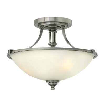 Glenrowan Row Semi-Flush Ceiling Light Antique Nickel