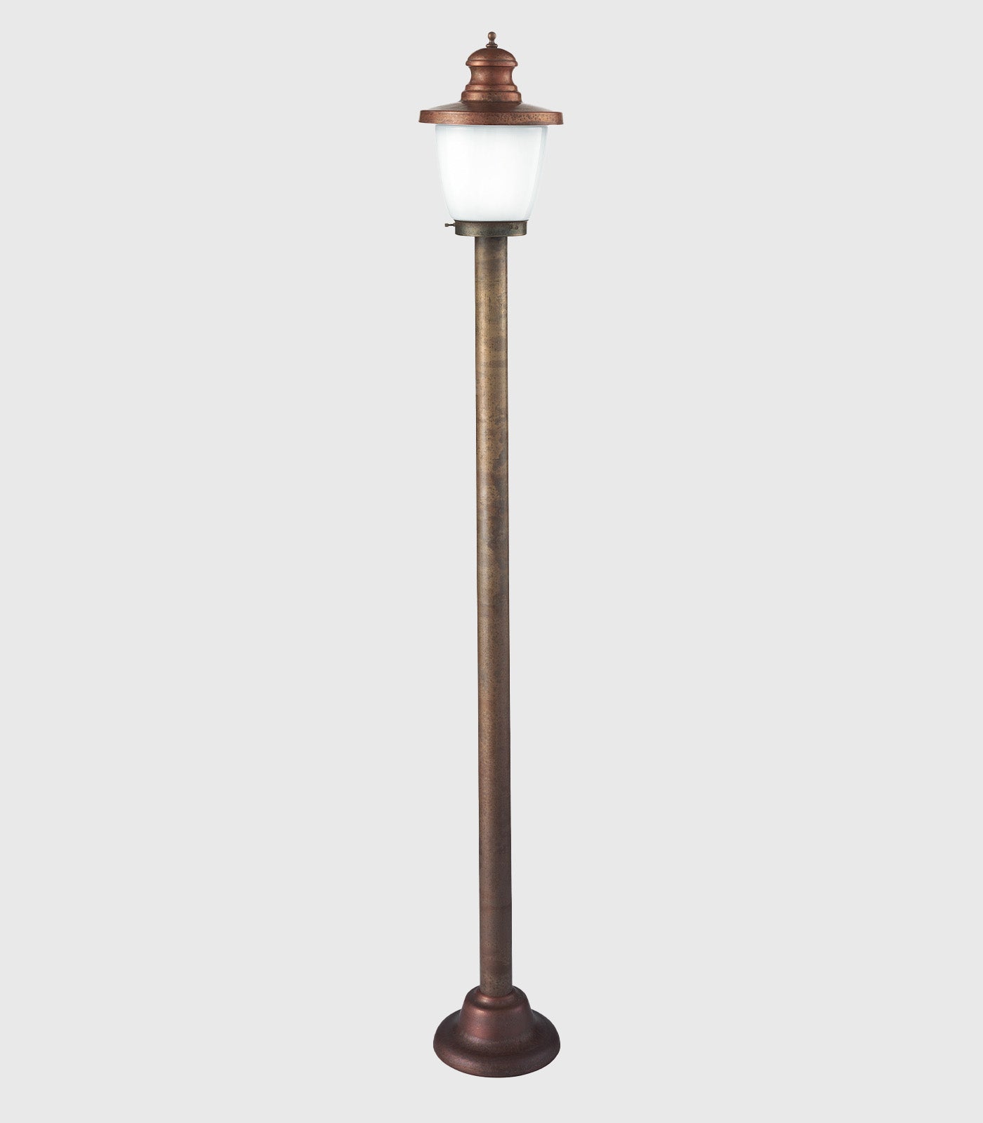 Grand Canal Heritage Bollard Light Small Antique Copper Grand Canal Heritage Bollard Light Small Antique Copper