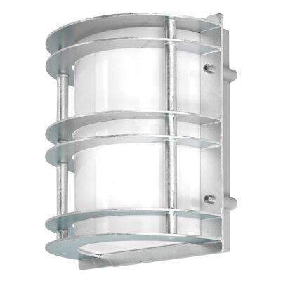 Grandmere Harbour Coastal Galvanised Outdoor Wall Light