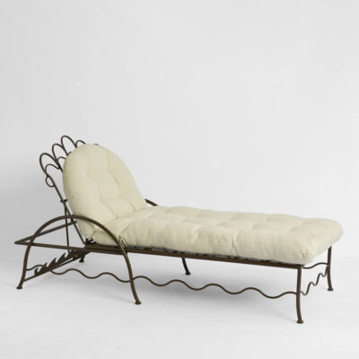 Grandview Lounger French Provincial Sun Lounge Brown