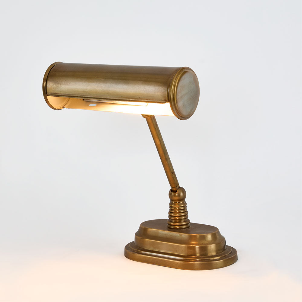 Granfield Heritage Cylinder Desk Lamp Brass