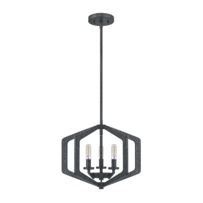 Grangefield Industrial Pendant Old Black