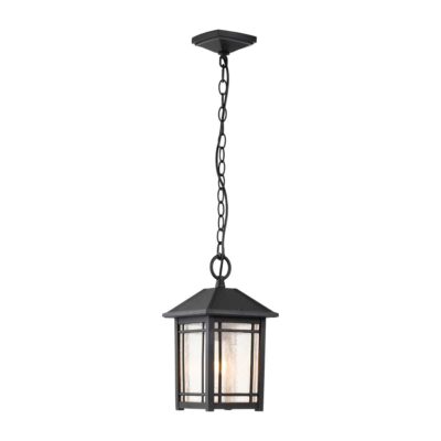 Grantham Abbey Traditional Chain Lantern Black