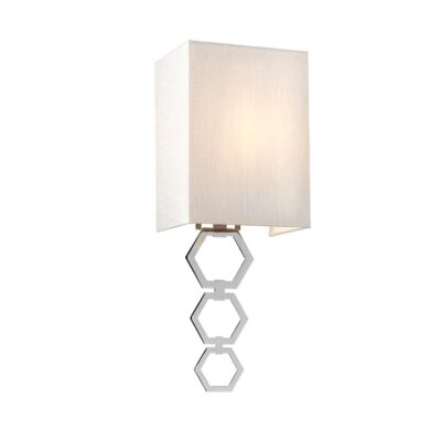 Grantham Gate Hamptons Wall Light Polished Chrome