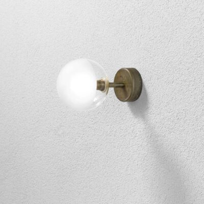 Grantwell Classic Wall Light Antique Brass Natural Brass