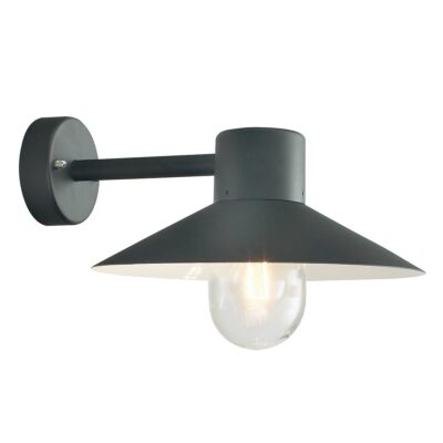 Grasmere Post Heritage Outdoor Wall Light Black
