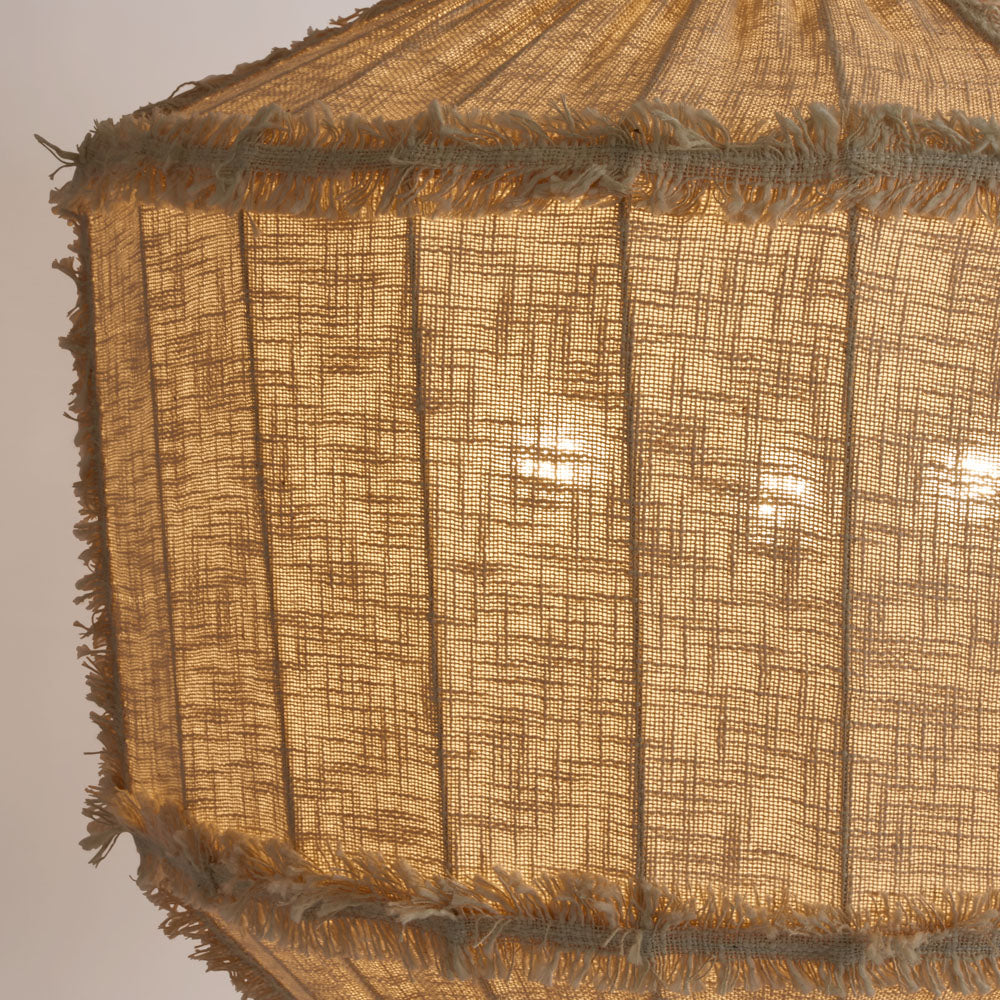 Haddonfield Hamptons Linen Ceiling Pendant Natural Beige Haddonfield Hamptons Linen Ceiling Pendant Natural Beige