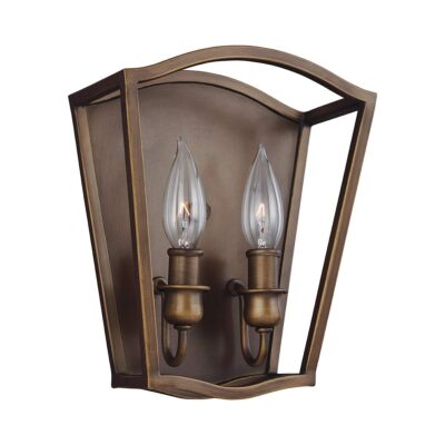 Harborcombe French Provincial Wall Light Aged Brass