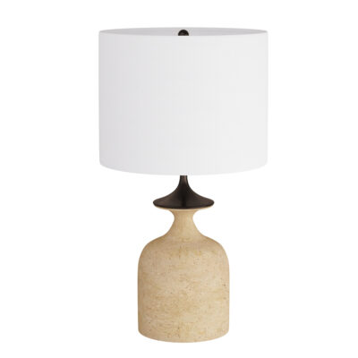 Harbourfield Tulip Table Lamp Sand & Bronze