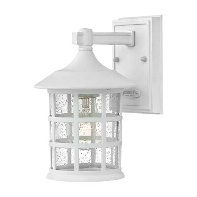 Harbourgate Lane Hamptons Outdoor Wall Lantern Textured White