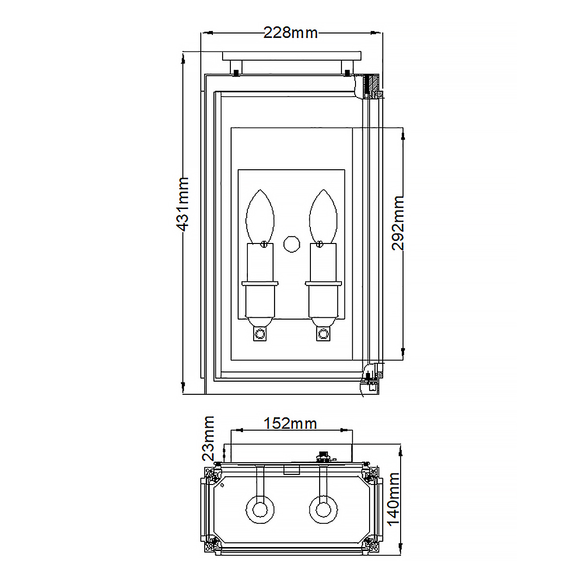 Harringford Hamptons Outdoor Wall Lantern Aged Zinc & Antique Nickel Harringford Hamptons Outdoor Wall Lantern Aged Zinc & Antique Nickel