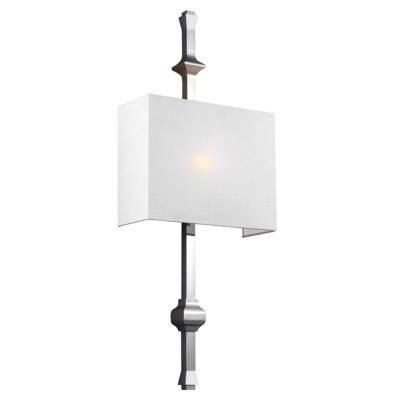 Hartcourt Lane Hamptons Wall Light Polished Nickel