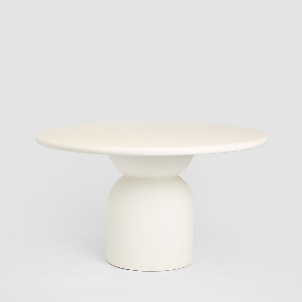 Hartfield Hamptons Round Outdoor Dining Table White