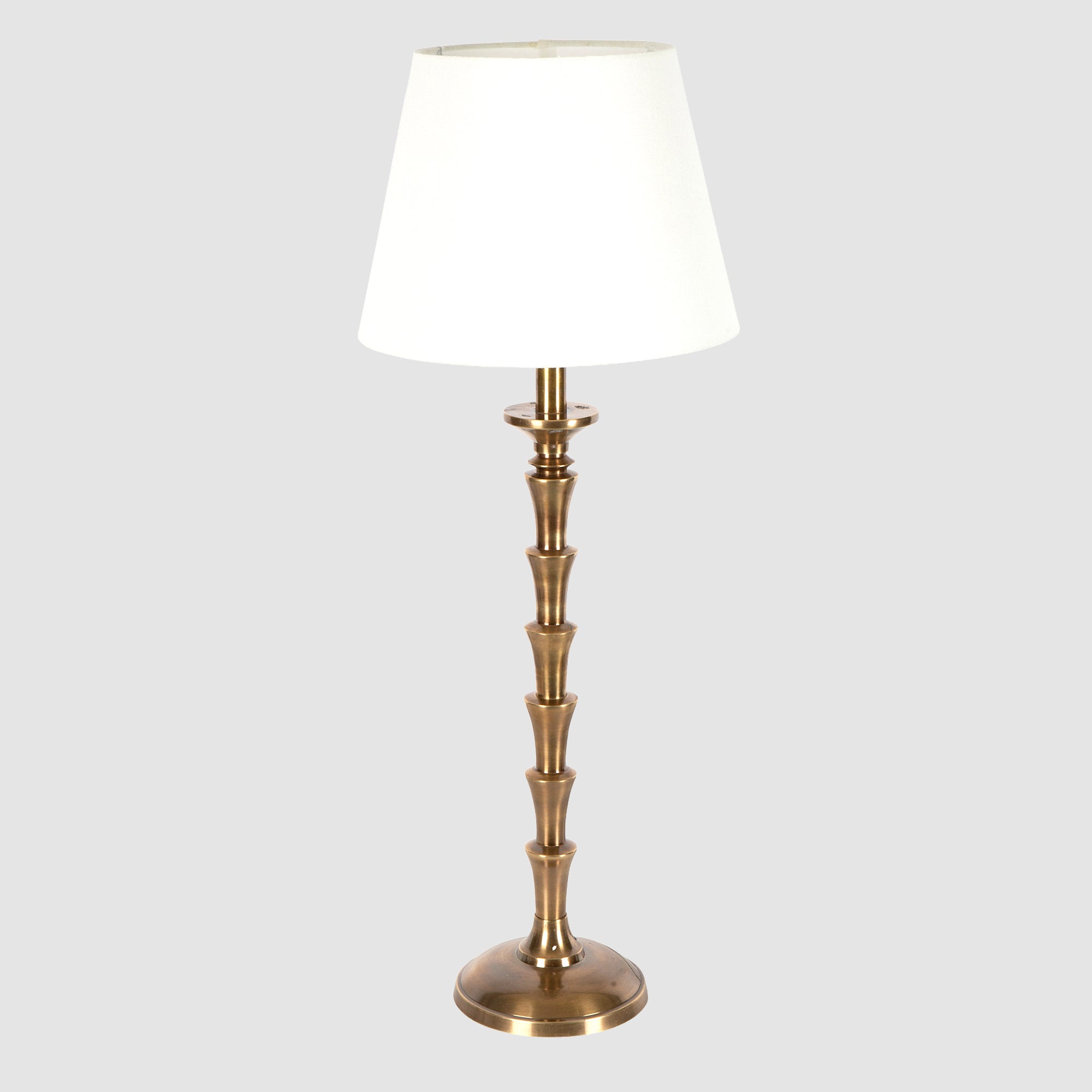 Haverbeck Hamptons Tiered Table Lamp Base Antique Brass Haverbeck Hamptons Tiered Table Lamp Base Antique Brass