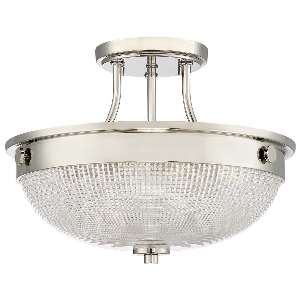 Hearthglow Hamptons Ceiling Semi-Flush Imperial Silver Hearthglow Hamptons Ceiling Semi-Flush Imperial Silver