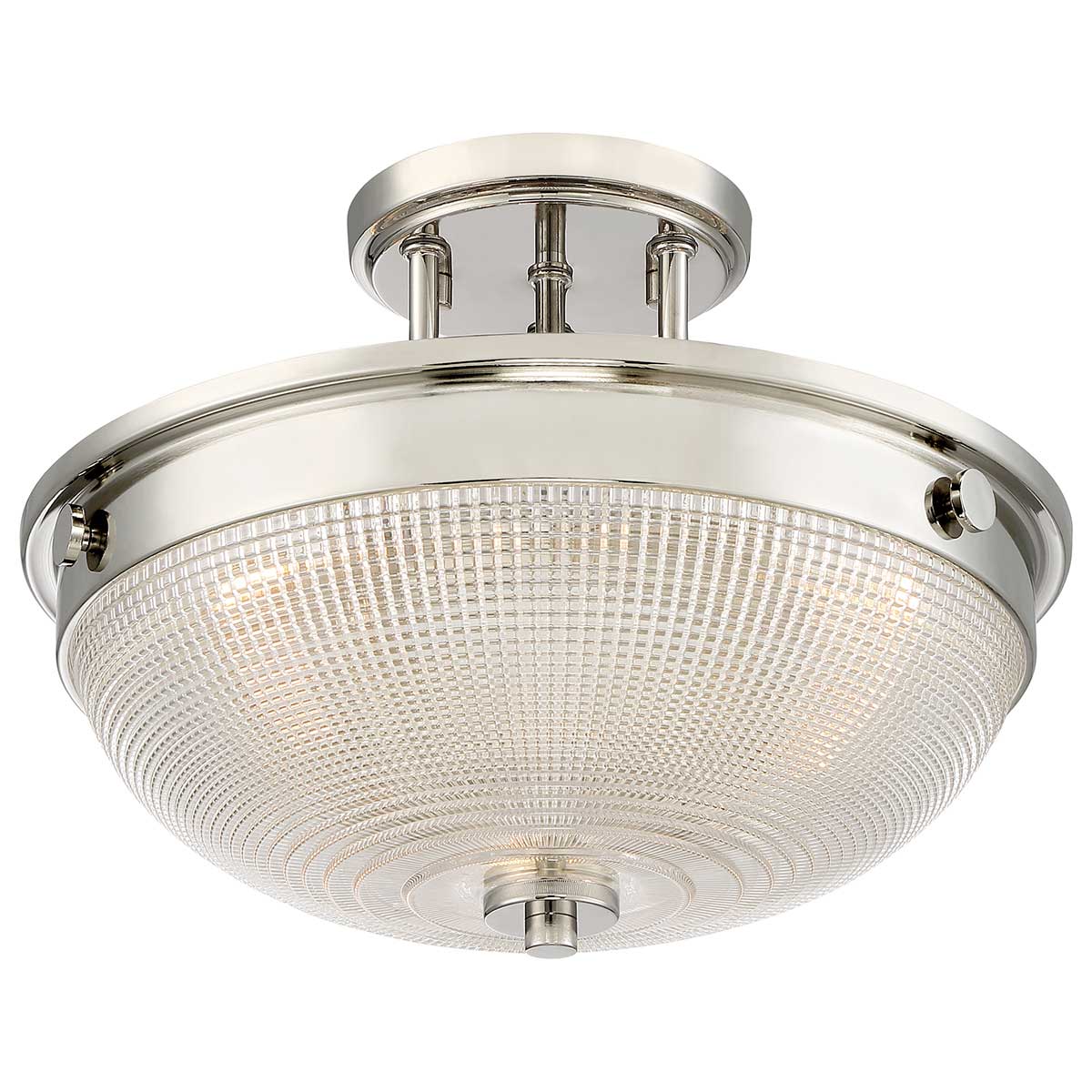 Hearthglow Hamptons Ceiling Semi-Flush Imperial Silver Hearthglow Hamptons Ceiling Semi-Flush Imperial Silver
