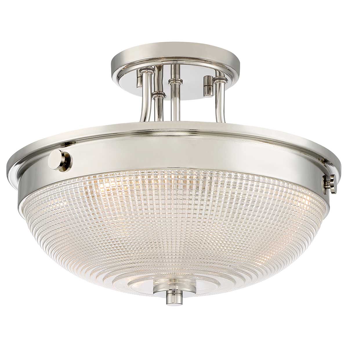 Hearthglow Hamptons Ceiling Semi-Flush Imperial Silver Hearthglow Hamptons Ceiling Semi-Flush Imperial Silver