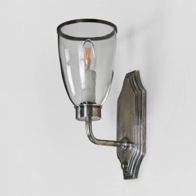 Heathrow French Provincial Wall Light Antique Silver